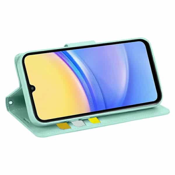 For Samsung Galaxy A15 5G4G Hanman Wallet Case Flip Leather Card Slots Magnetic Stand Cover For Samsung Galaxy A15 5G4G Hanman Wallet Case Flip Leather Card Slots Magnetic Stand Cover